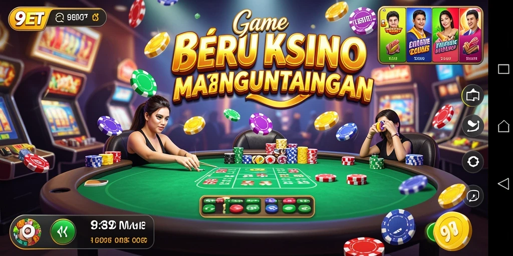 Screenshot gameplay <strong>9ET</strong> menampilkan suasana kasino yang seru.