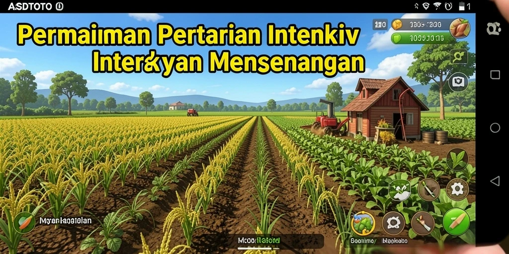 Screenshot gameplay ASDTOTO menampilkan kebun yang indah dan menawan.