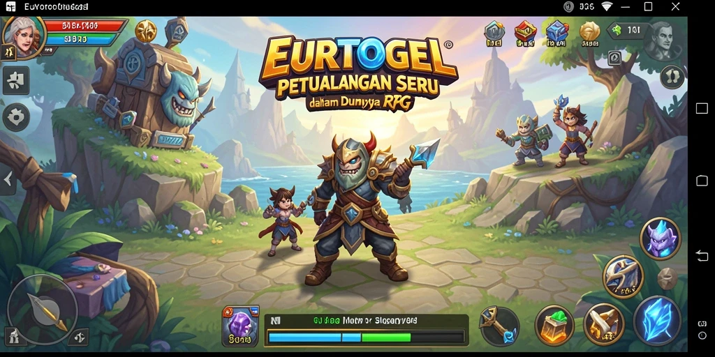 Tampilan gameplay RPG yang menegangkan di EUROTOGEL.