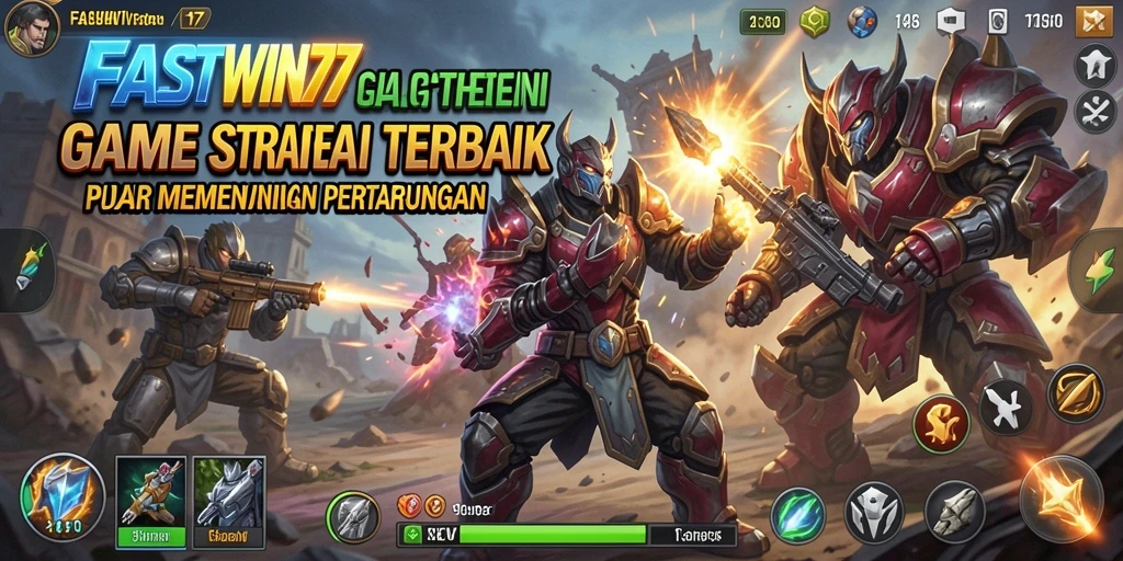 Tampilan gameplay mendebarkan dalam FASTWIN77 dengan strategi taktis yang menarik.