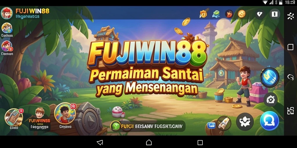 Screenshot gameplay FUJIWIN88 menampilkan aksi seru dan desain menarik.