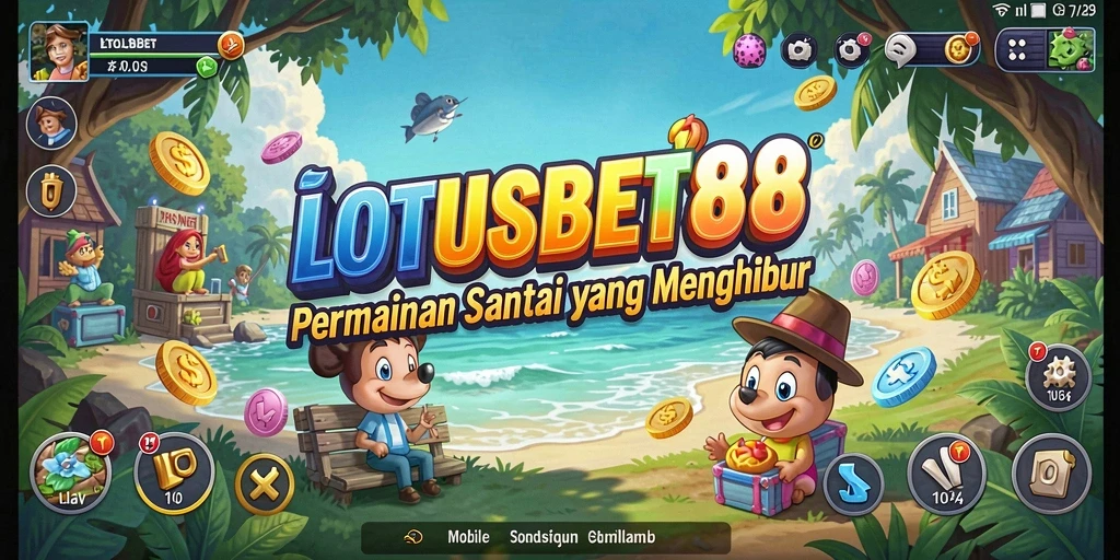Screenshot LOTUSBET88 menampilkan gameplay yang penuh warna dan menarik.