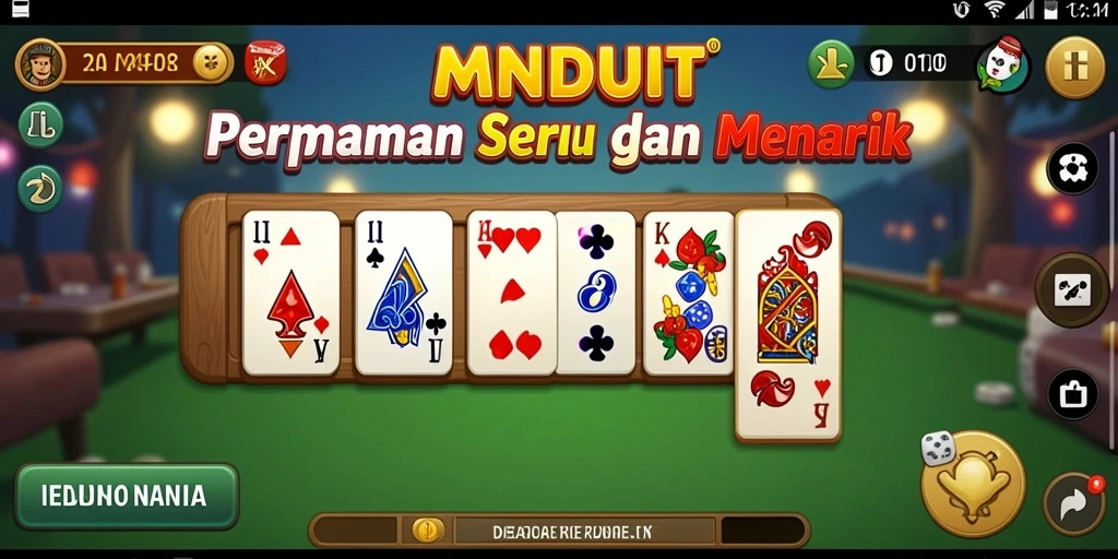 Gameplay seru di MNDUIT dengan banyak pilihan Domino.
