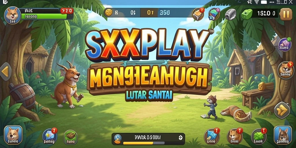 Tampilan gameplay SXXPLAY yang menarik dan penuh warna.