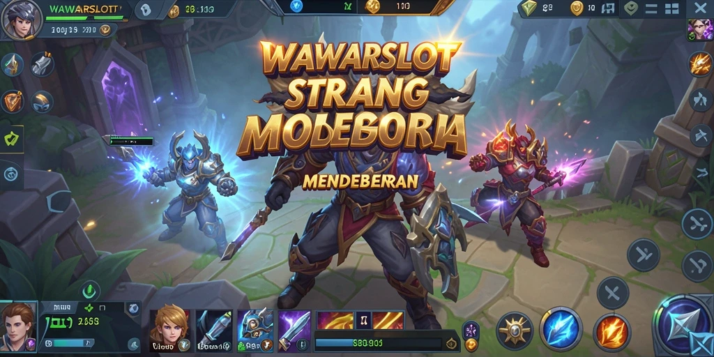 Tampilan gameplay WAWARSLOT yang intens dan seru.